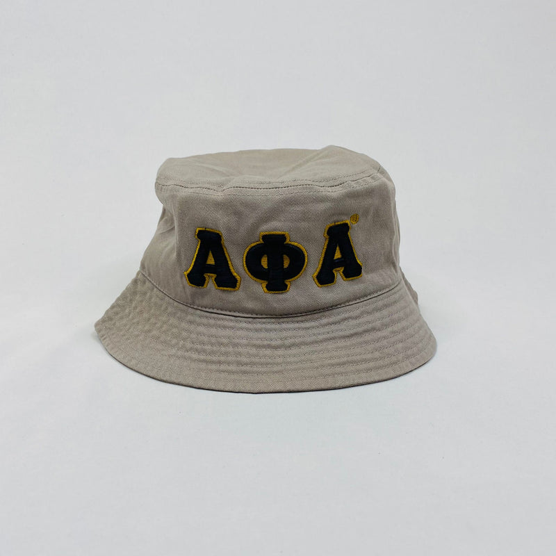 Alpha Light Grey Bucket Hat