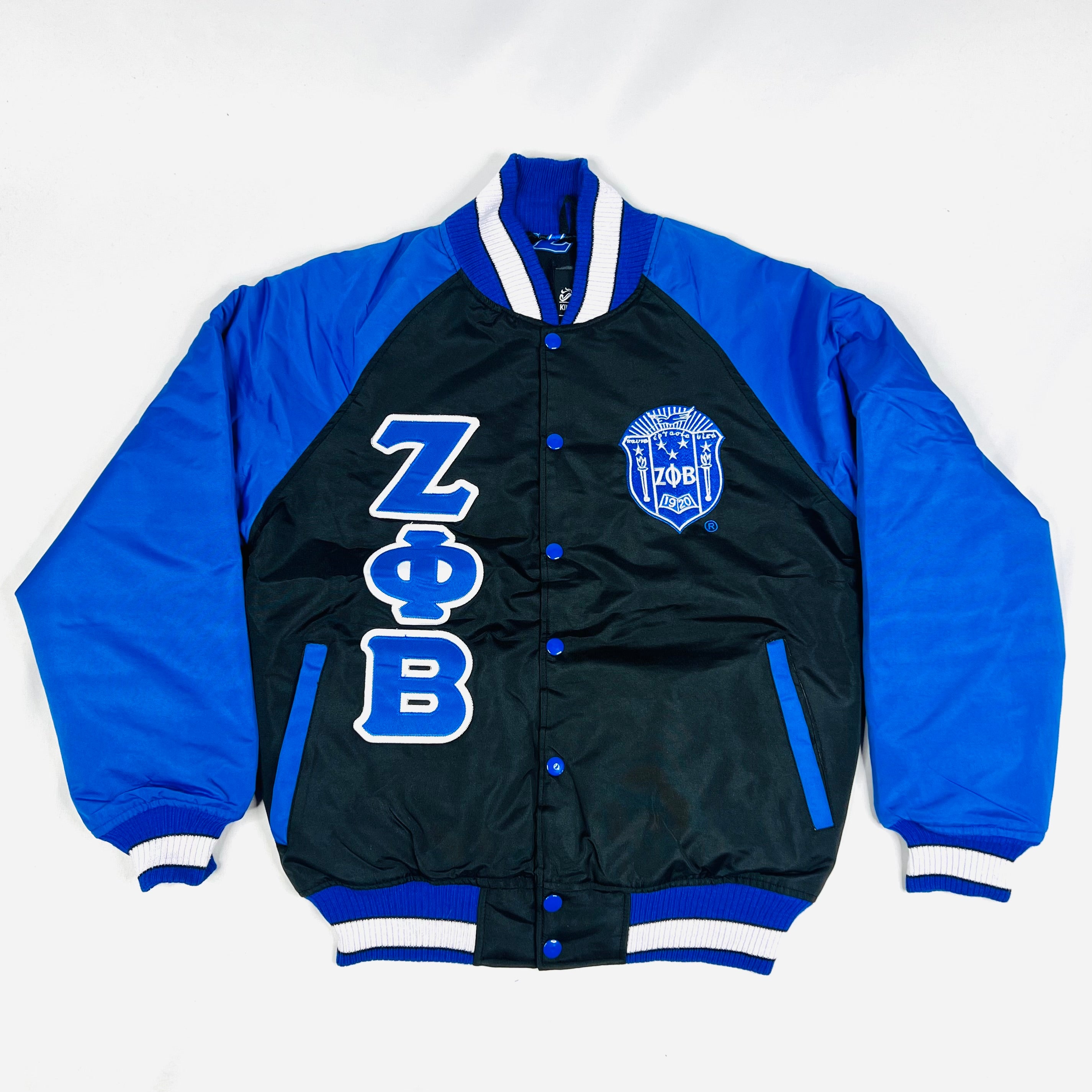 Black Zeta Bomber Jacket Custom Lining – The King McNeal
