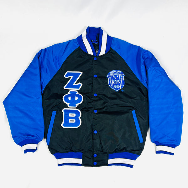 Black Zeta Bomber Jacket Custom Lining