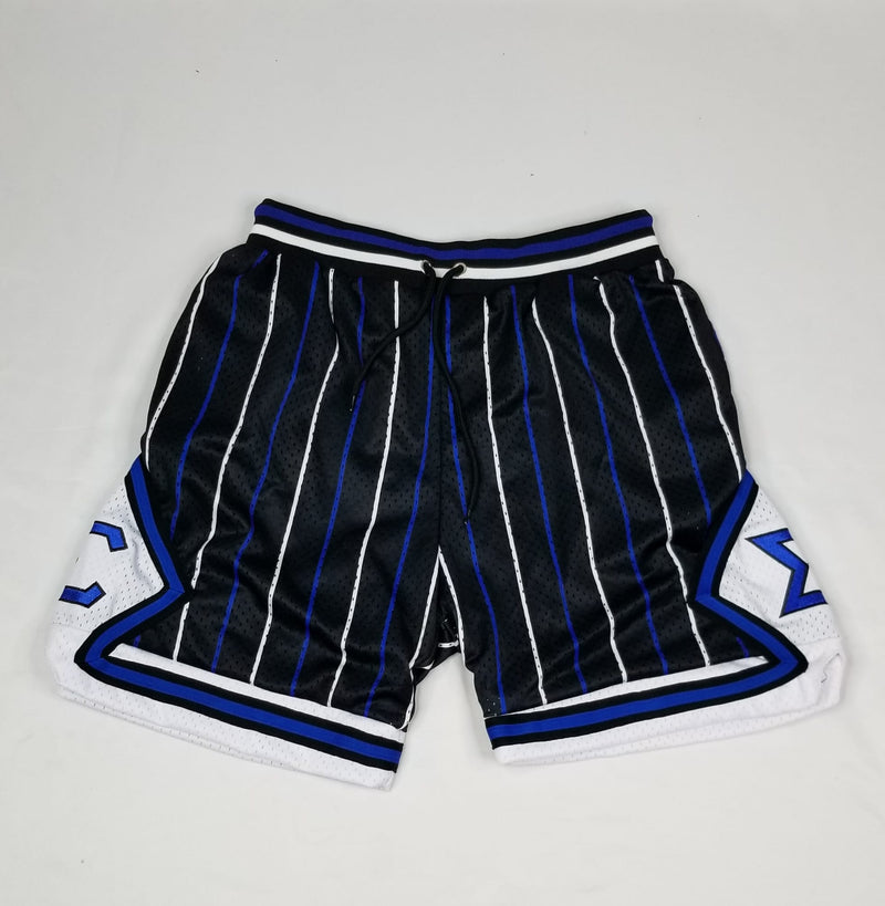 Sigma Pinstripe Heavy Mesh Basketball Shorts
