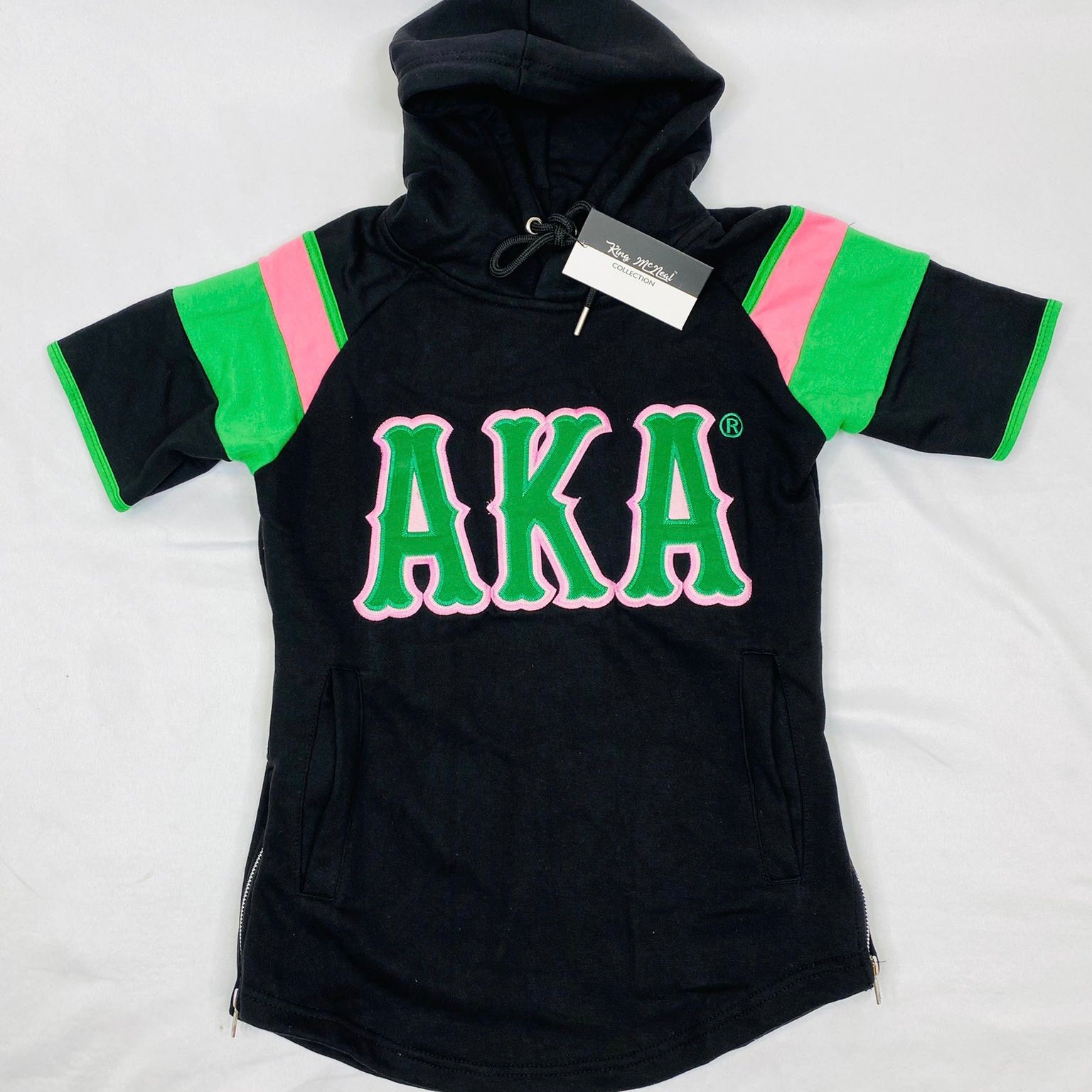 AKA Black SS Hoodie