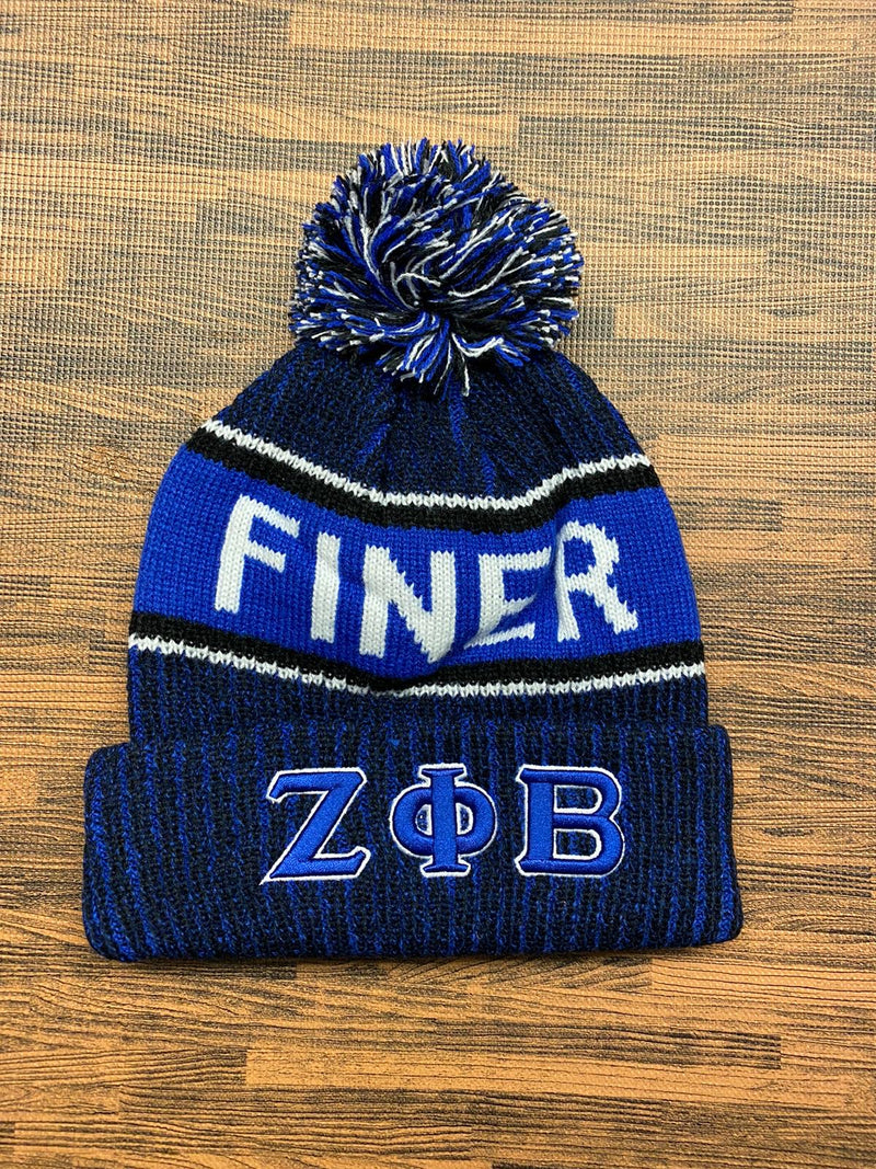 Zeta Black Beanie Hat