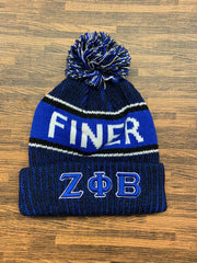Zeta Black Beanie Hat