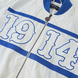 Sigma White 3M Reflective Bomber Jacket