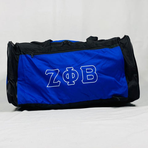 Zeta Phi Beta Black Duffle-Bag