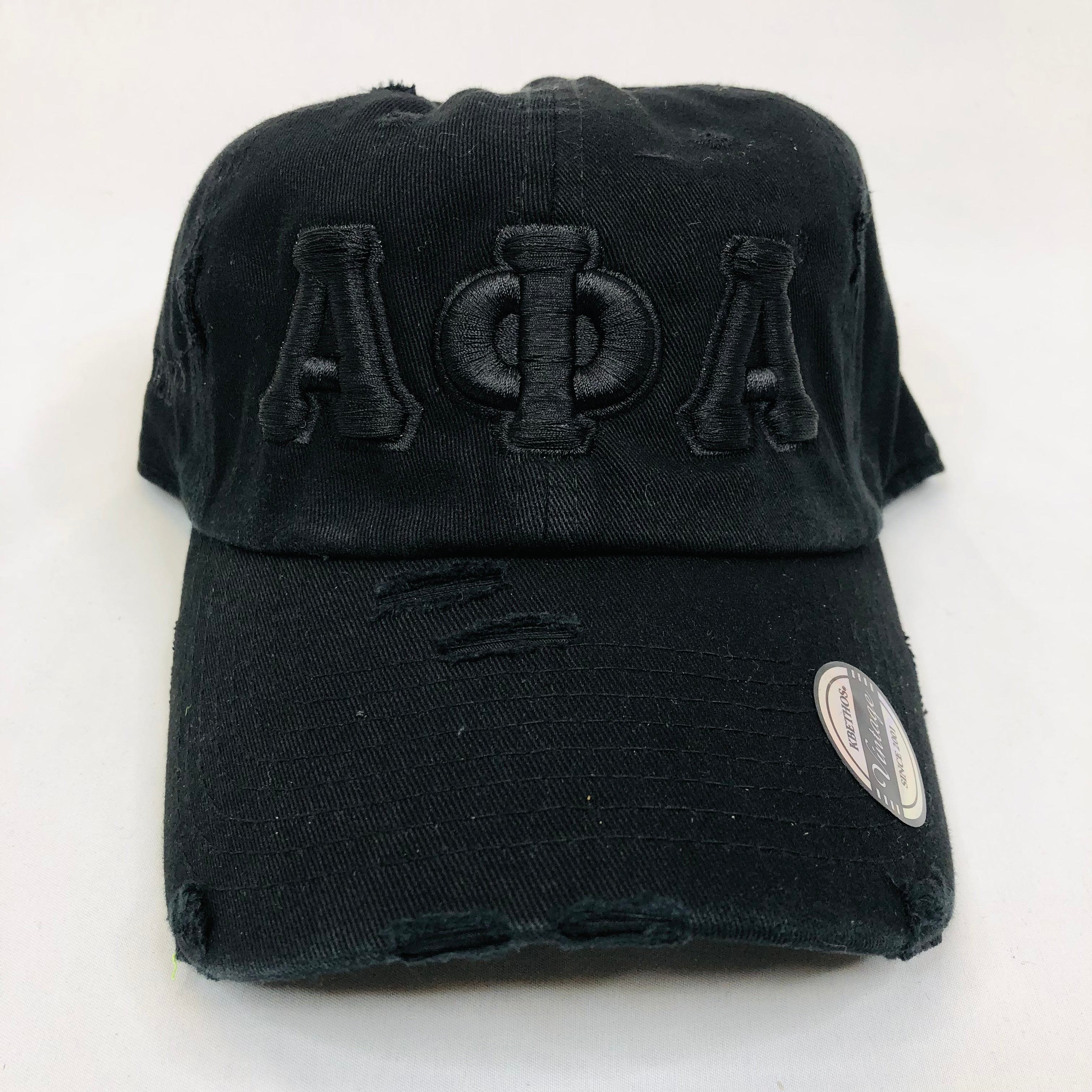 Alpha Black on Black Dad Hat – The King McNeal Collection