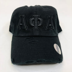Alpha Black on Black Dad Hat