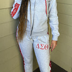 Delta Grey Tapered Sweatsuit Joggers (Unisex Size)