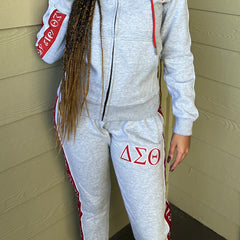 Delta Grey Tapered Joggers (Unisex Size)