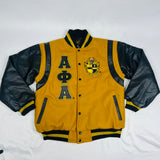Alpha Phi Alpha Wool and Leather Letterman Jacket