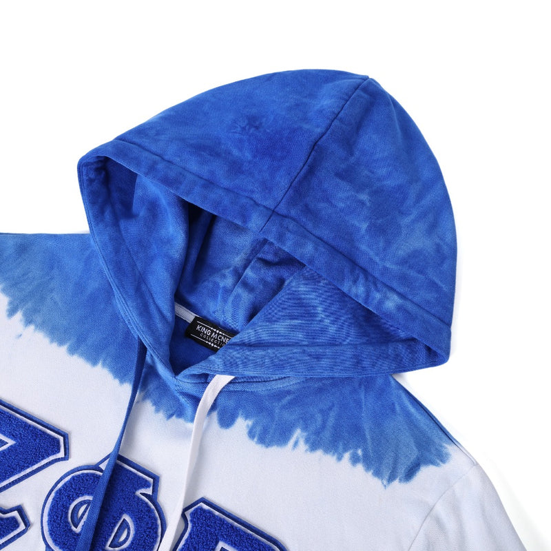 Zeta Tie Dye Chenille Hoodie