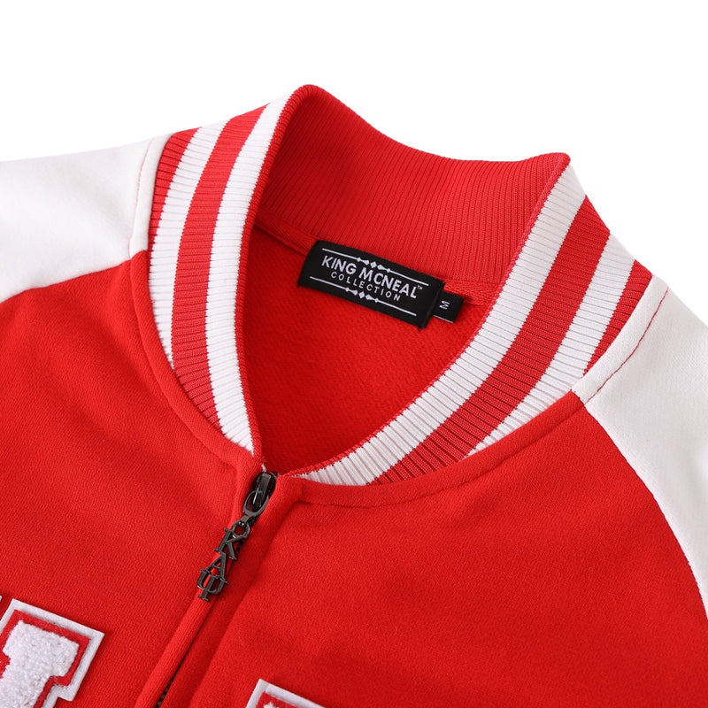 Kappa Red NUPE Varsity Fleece Jacket