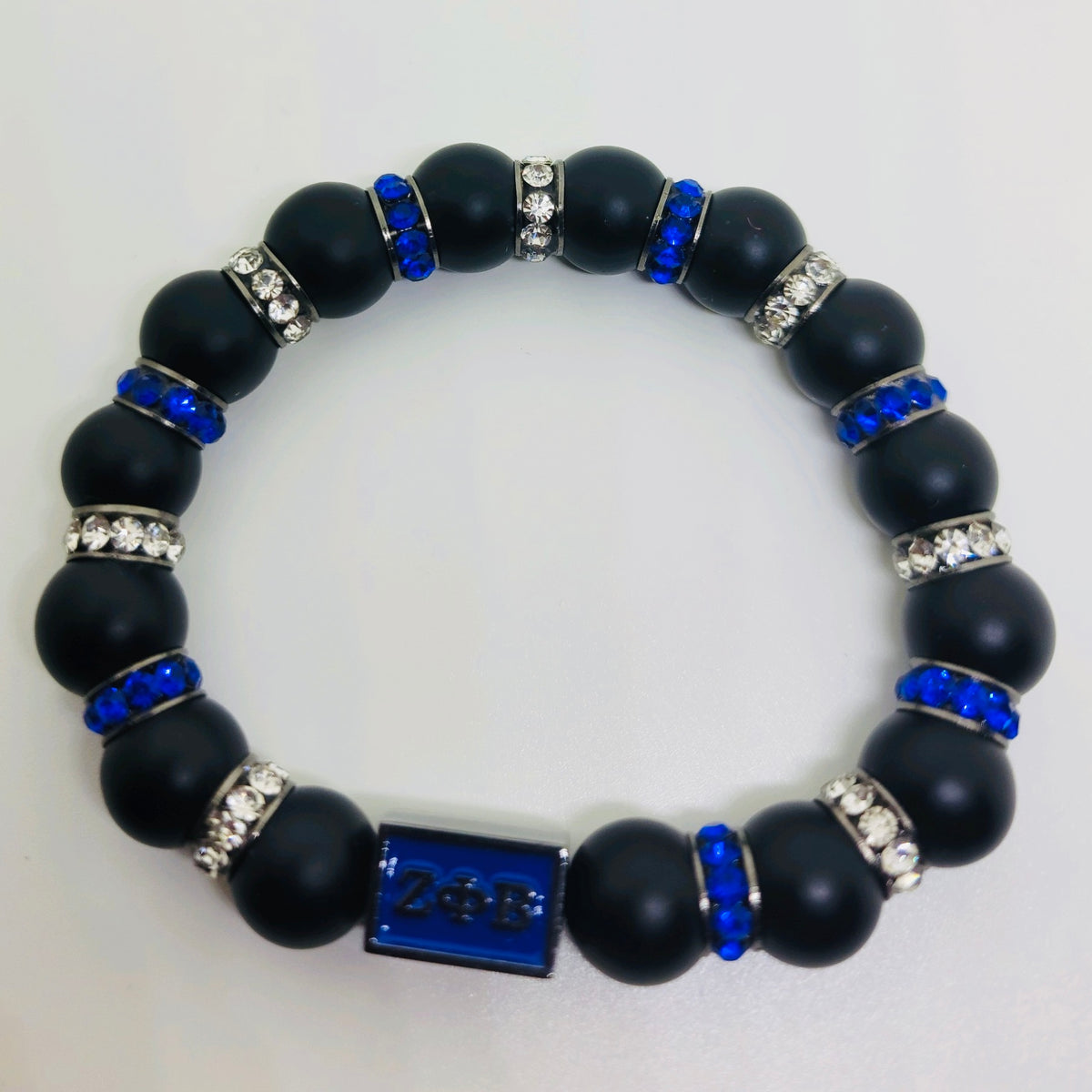 Zeta Phi Beta Black Bracelet
