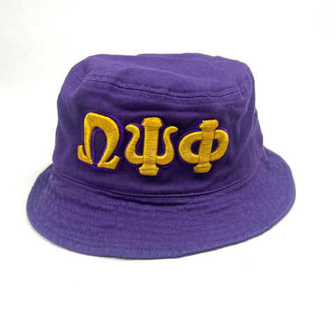 Omega Purple Gold Bucket Hat