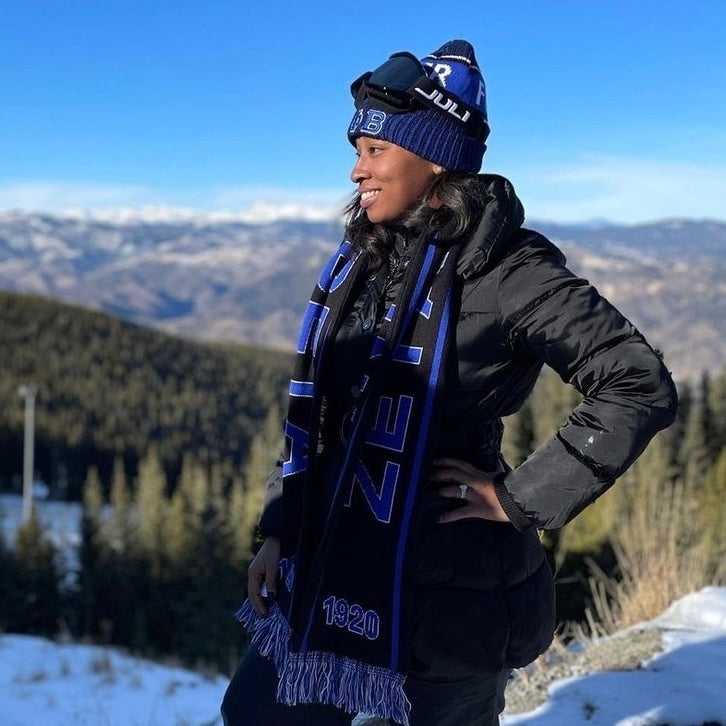 Zeta Finer Women Black Scarf and One Hat