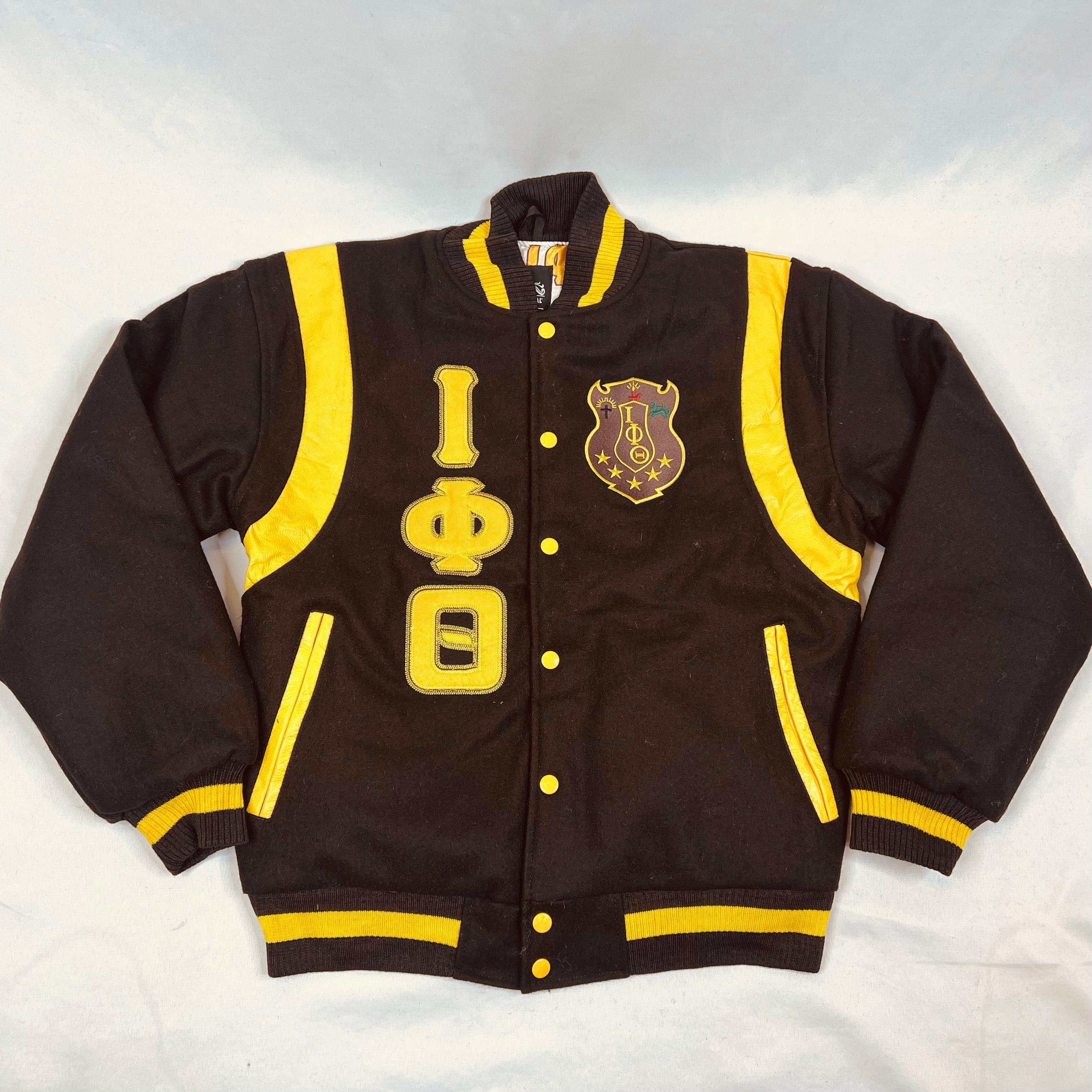 Iota Wool Letterman Jacket