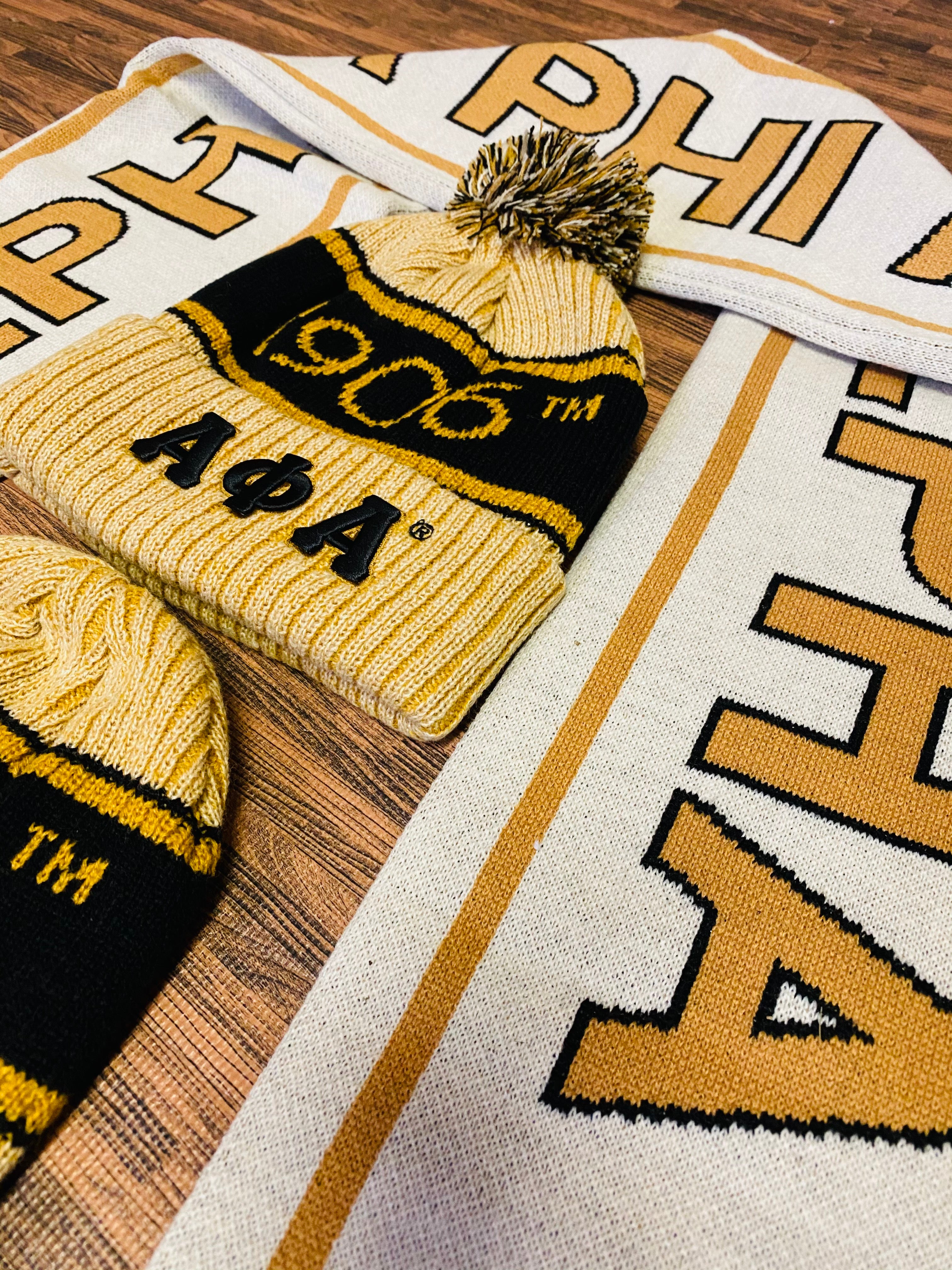 Alpha Scarf and One Hat