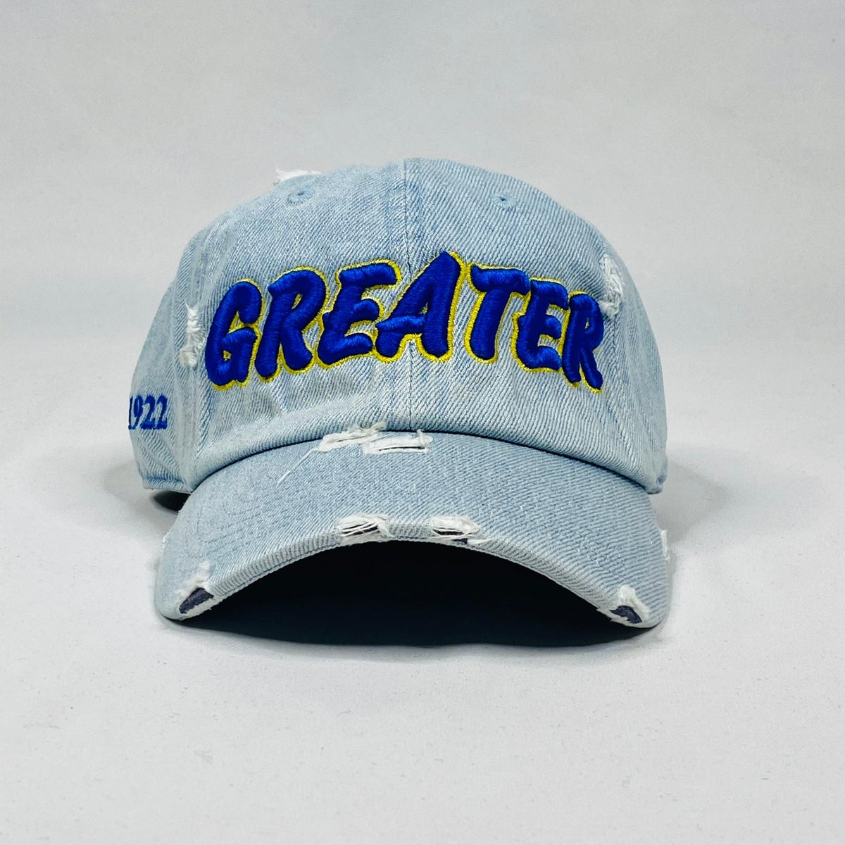 Sigma Gamma Rho Greater Light Denim Hat