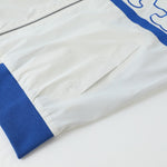Sigma White 3M Reflective Bomber Jacket