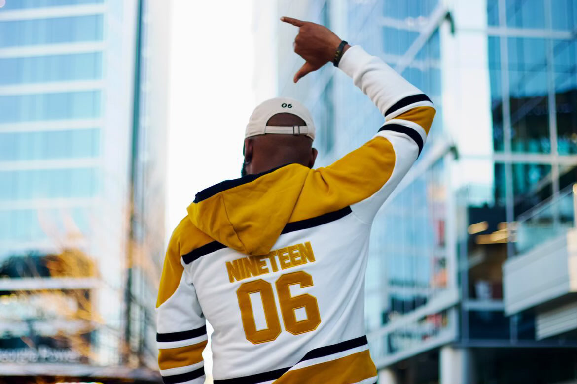 Alpha White Hockey Hoodie