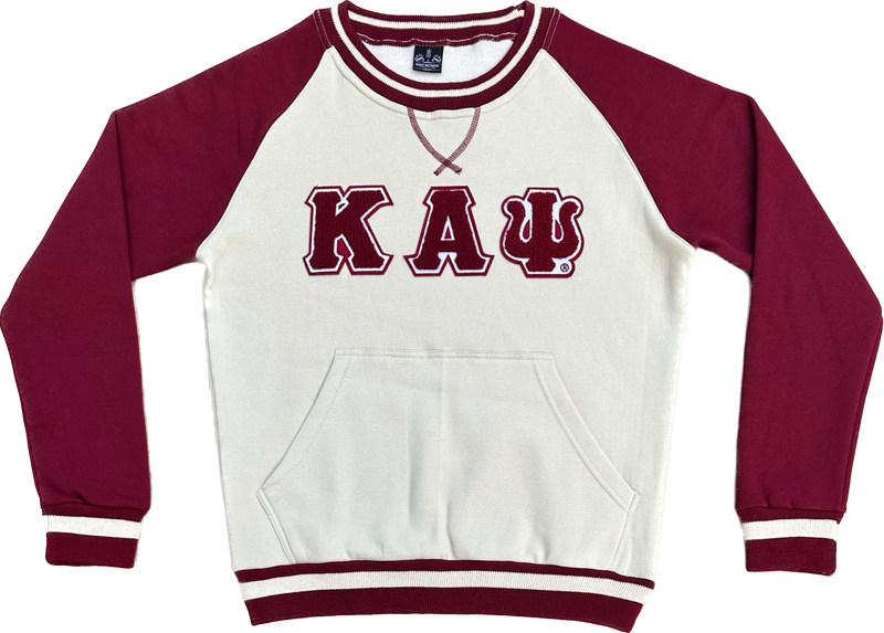 Kappa Krimson Chenille Crewneck