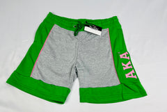 AKA Grey Fleece Shorts (Unisex Fit)