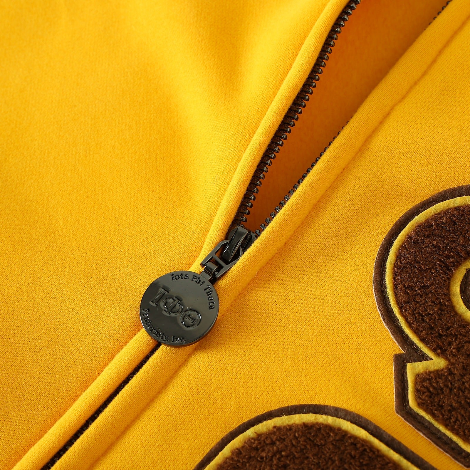 Iota Gold Varsity Fleece Jacket