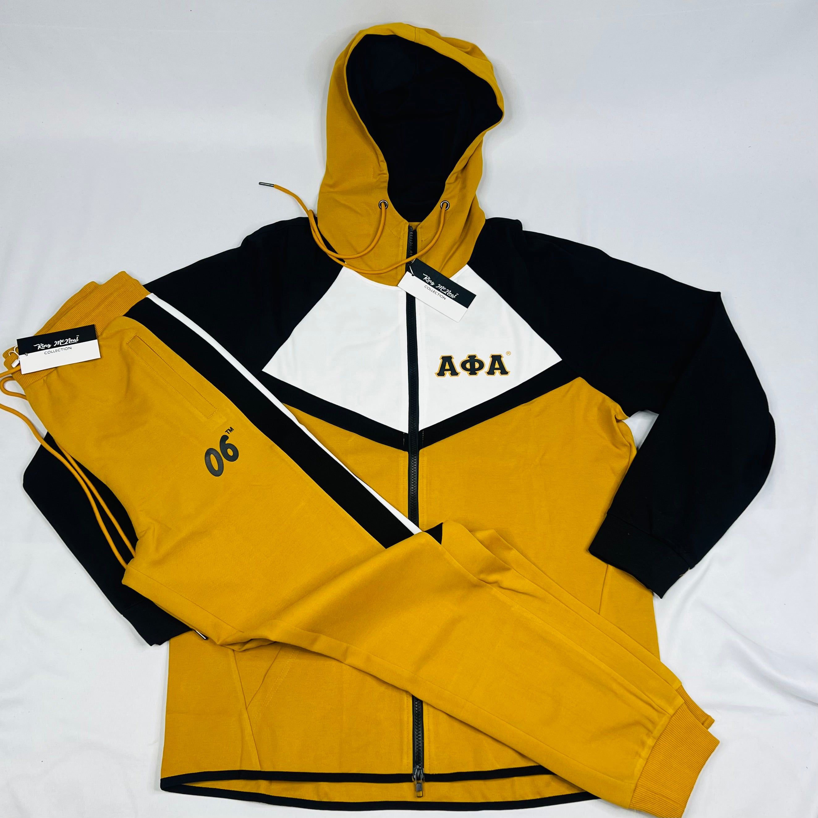 Alpha Old Gold Tech Fleece Joggers