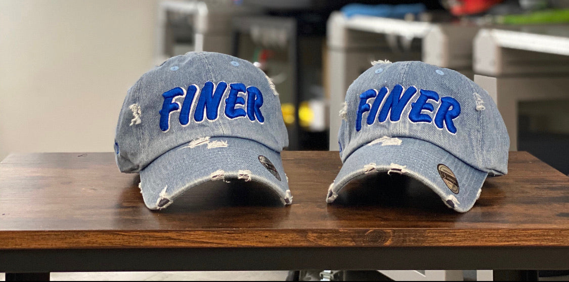 Zeta Phi Beta Finer Light Denim Hat
