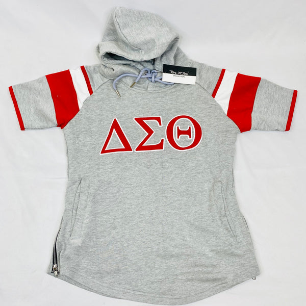 Delta Grey SS Hoodie