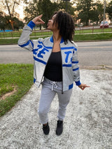 Zeta Phi Beta Reflective Bomber Jacket