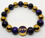 Omega Purple And Gold Bracelet