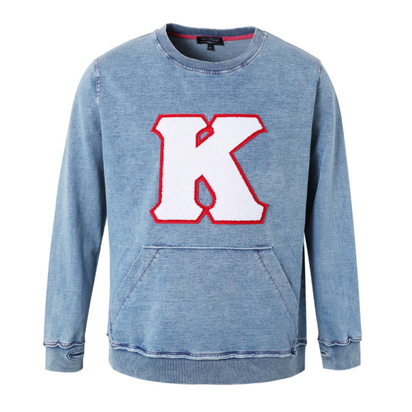 Kappa Denim Chenille Crewneck