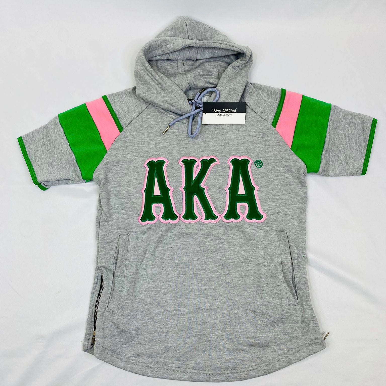 AKA Grey SS Hoodie