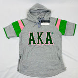 AKA Grey SS Hoodie