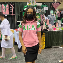 AKA Pink SS Hoodie