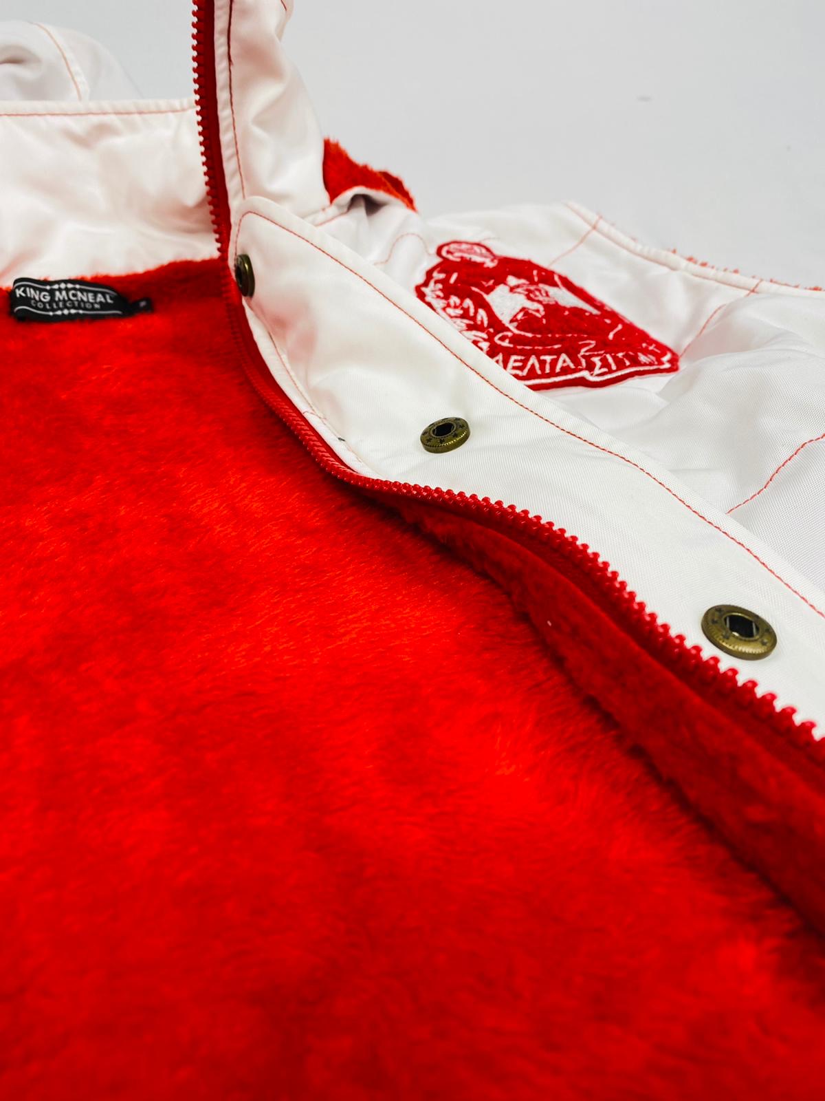 Delta Hooded Puffer Vest Sherpa Lining