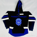 Zeta Black Hockey Hoodie Unisex