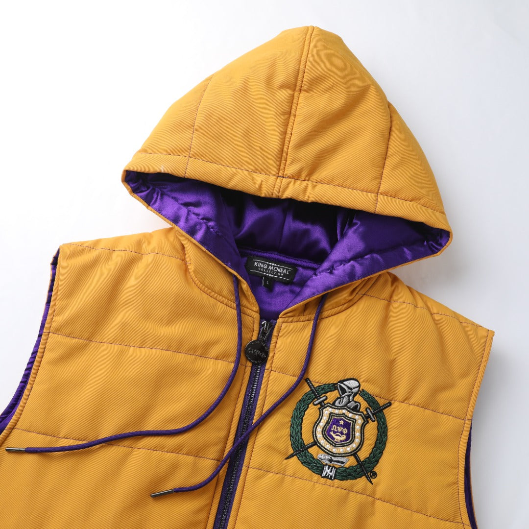 Omega Hooded Puffer Vest