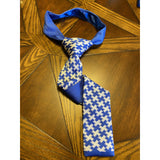 Blue and White (Sigma Inspired) Knit Tie