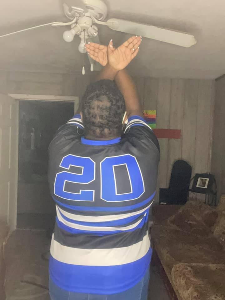 Zeta Phi Beta Black Striped Baseball Jersey