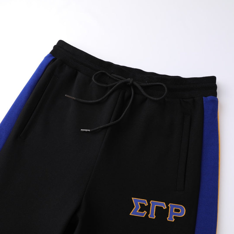SGRho Black Tech Fleece Joggers