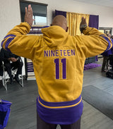 Omega Gold Hockey Hoodie