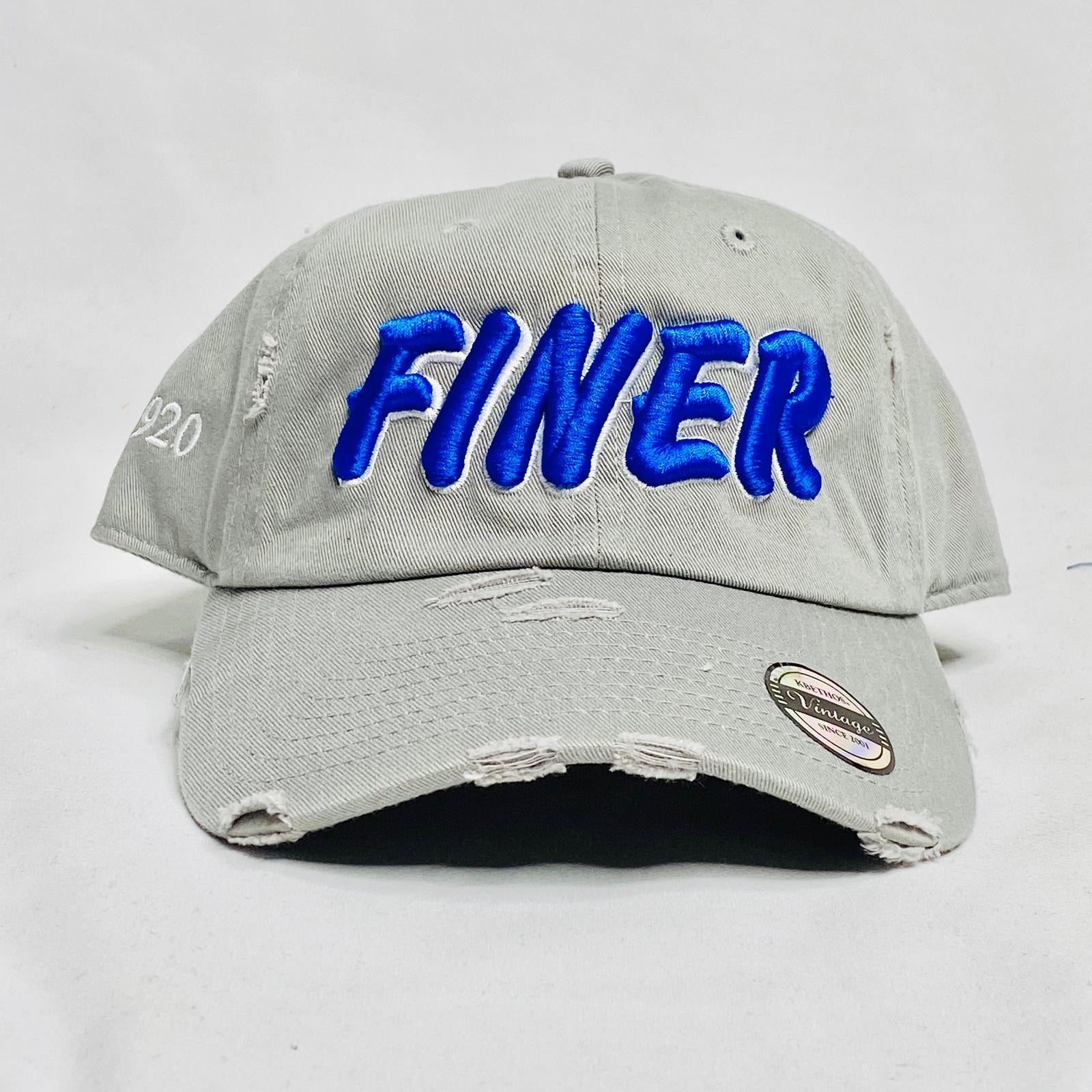 Zeta Phi Beta Finer Grey Hat