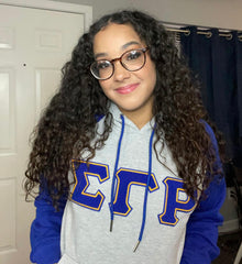 Sigma Gamma Rho Pocket Chenille Hoodie