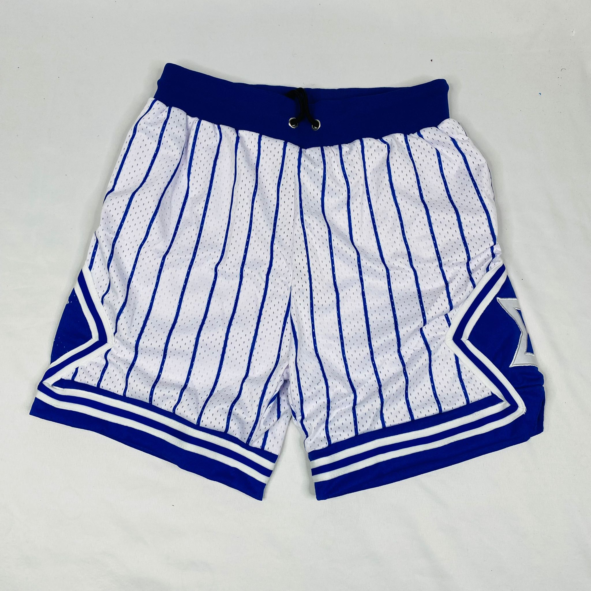 Sigma Pinstripe Heavy Mesh Basketball Shorts