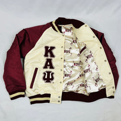 Kappa Krimson & Kream Bomber Jacket