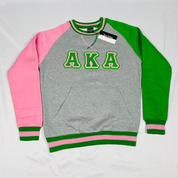 AKA Grey Chenille Crewneck (Unisex Size)