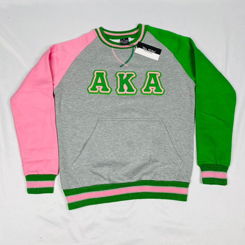 AKA Grey Chenille Crewneck (Unisex Size)