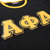 Alpha Premium Black Ringer Shirt
